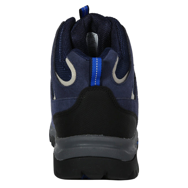 Navy-Oxford Blue - Side - Regatta Mens Tebay Suede Walking Boots