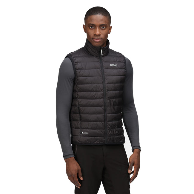 Black - Back - Regatta Mens Hillpack Insulated Body Warmer