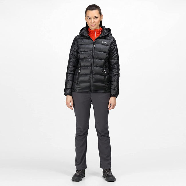 Black - Side - Regatta Womens-Ladies Toploft Insulated Padded Jacket