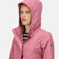 Heather Rose - Pack Shot - Regatta Womens-Ladies Nahla Waterproof Jacket