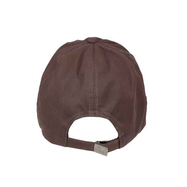 Brown - Back - Regatta Mens Arif Wax Cap