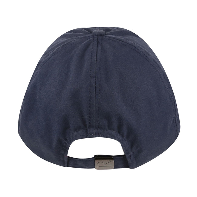 Navy - Back - Regatta Mens Arif Wax Cap
