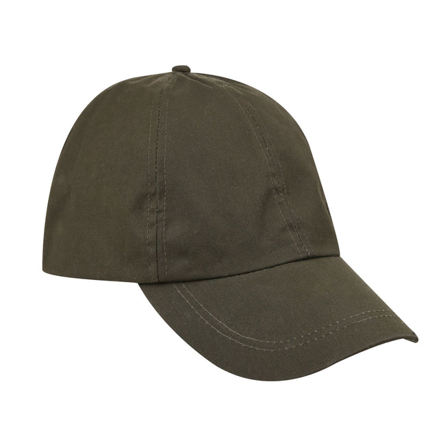 Dark Khaki - Side - Regatta Mens Arif Wax Cap