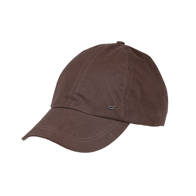 Brown - Front - Regatta Mens Arif Wax Cap