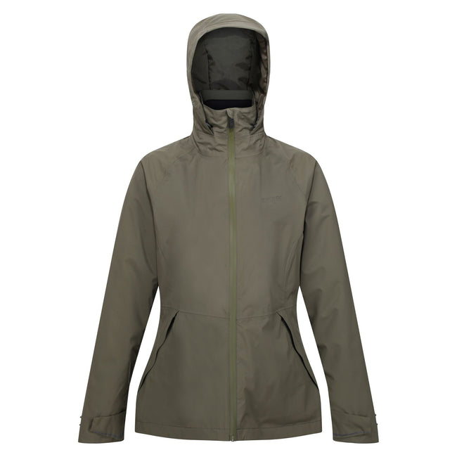 Grape Leaf - Front - Regatta Womens-Ladies Rolton Waterproof Jacket