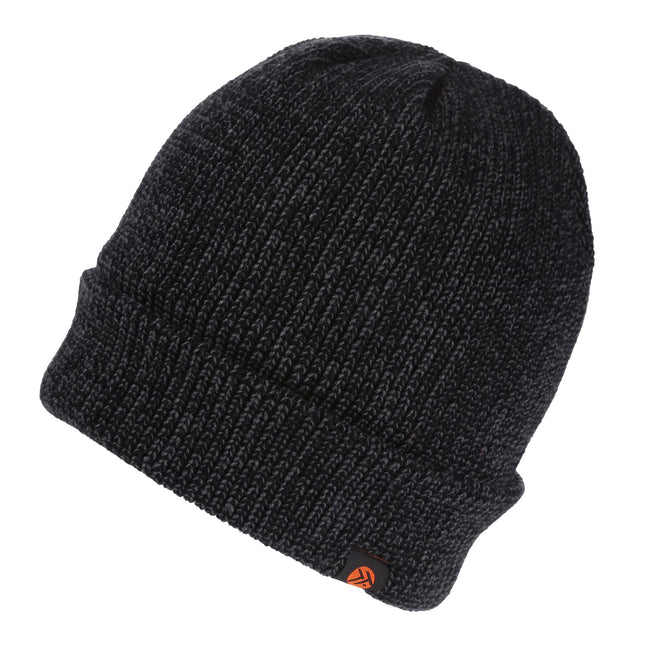 Black - Front - Regatta Mens Tactical Knitted Beanie