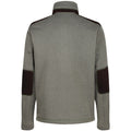 Dark Khaki - Pack Shot - Regatta Mens Holbeck Half Zip Fleece Top