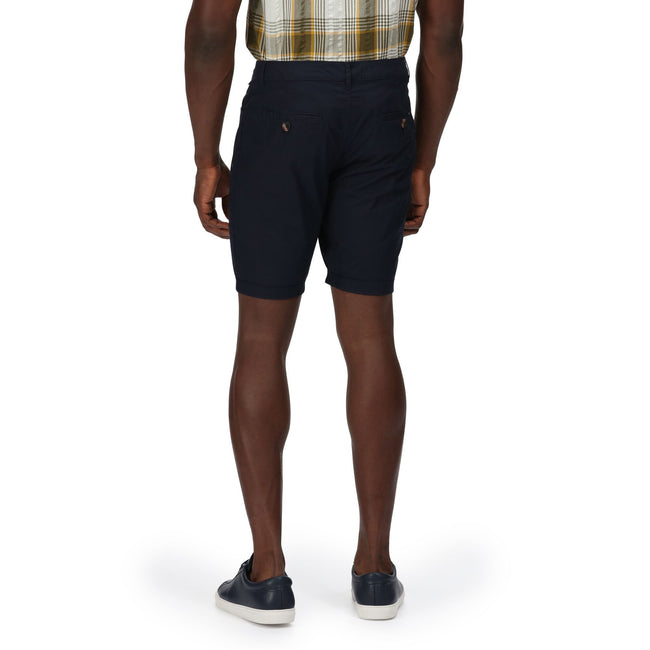 Navy - Side - Regatta Mens Cobain Shorts