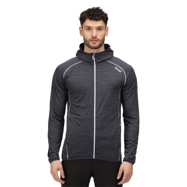India Grey - Back - Regatta Mens Yonder Full Zip Hoodie
