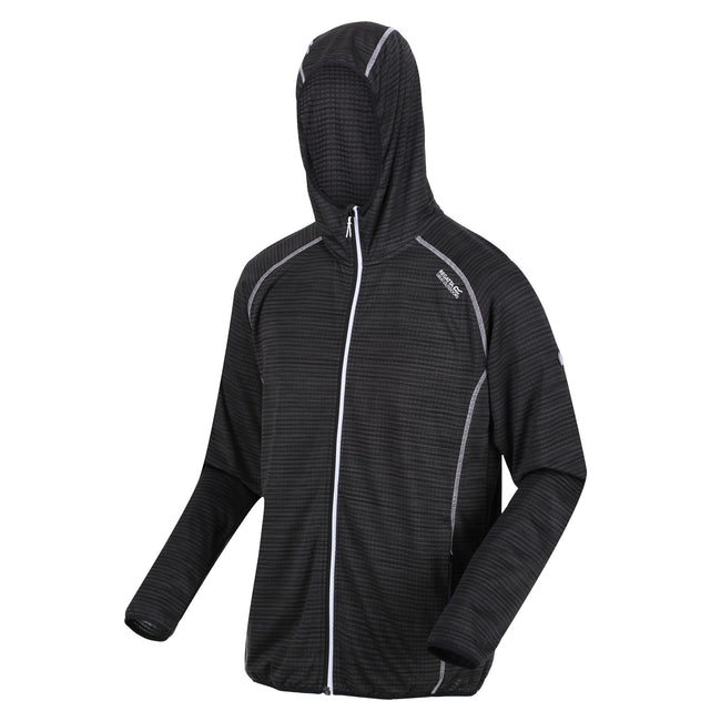 Black - Pack Shot - Regatta Mens Yonder Full Zip Hoodie