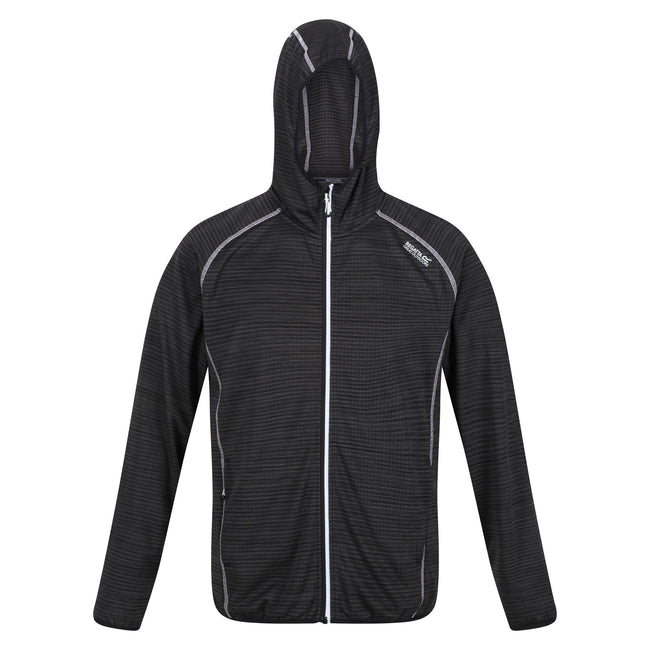 Black - Front - Regatta Mens Yonder Full Zip Hoodie