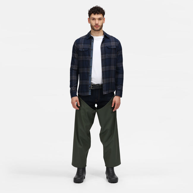 Olive - Back - Regatta Mens Stormflex Waterproof Waders