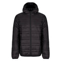 Black - Front - Regatta Mens Firedown Padded Jacket