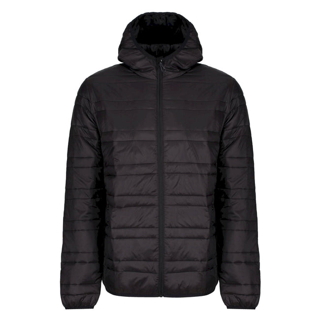 Black - Front - Regatta Mens Firedown Padded Jacket