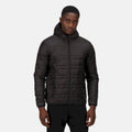 Black - Back - Regatta Mens Firedown Padded Jacket