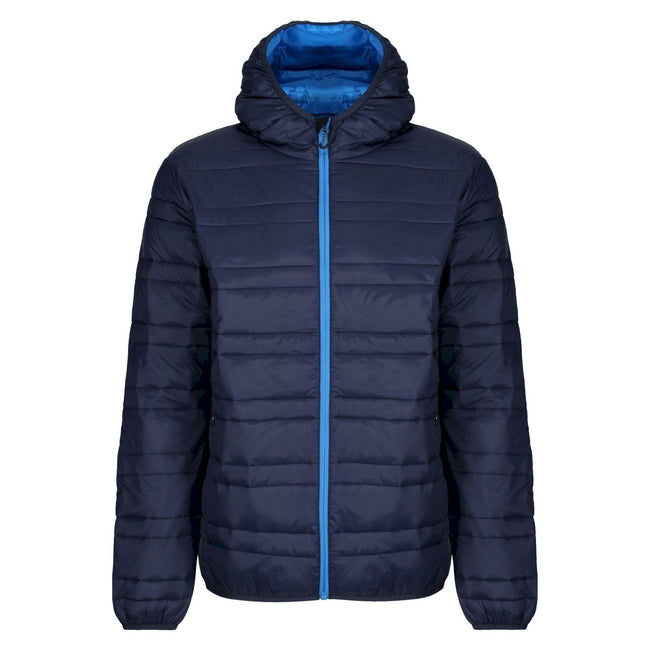 Navy - Front - Regatta Mens Firedown Padded Jacket