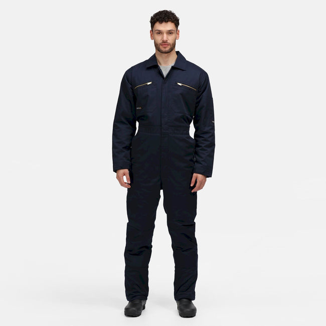 Navy - Back - Regatta Mens Coveralls