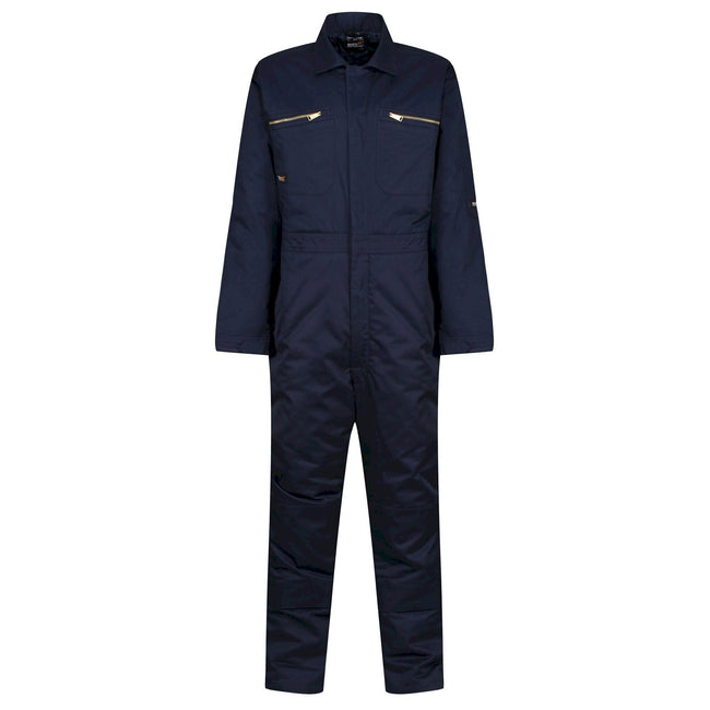 Navy - Front - Regatta Mens Coveralls