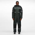 Olive - Back - Regatta Mens Waterproof Coveralls