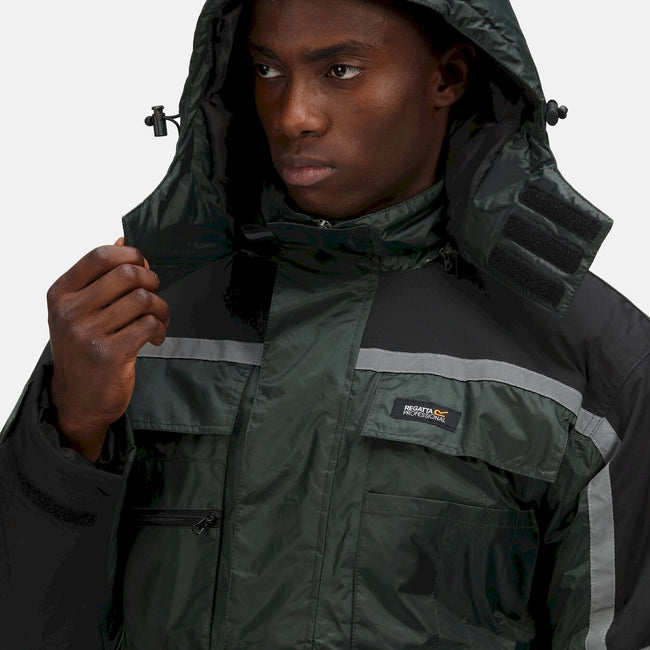 Olive - Pack Shot - Regatta Mens Waterproof Coveralls