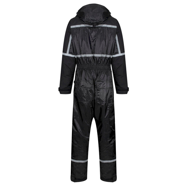 Black - Pack Shot - Regatta Mens Waterproof Coveralls