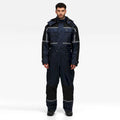 Navy - Back - Regatta Mens Waterproof Coveralls
