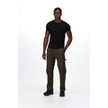 Khaki - Back - Regatta Mens Pro Utility Work Trousers