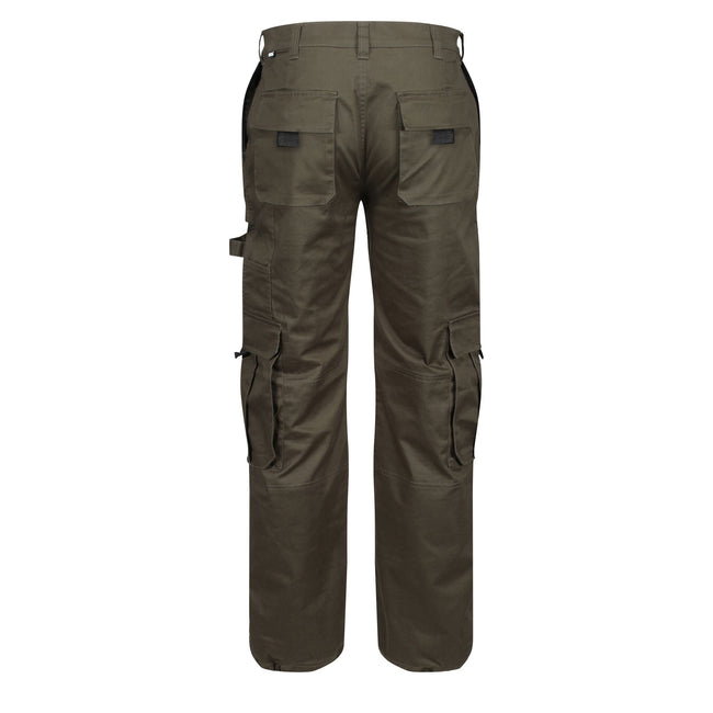 Khaki - Pack Shot - Regatta Mens Pro Utility Work Trousers