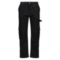 Black - Front - Regatta Mens Pro Utility Work Trousers