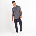 Charcoal Grey - Back - Dare 2B Mens Dispersed Printed T-Shirt