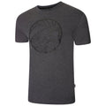 Charcoal Grey - Close up - Dare 2B Mens Dispersed Printed T-Shirt