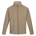 Gold Sand - Front - Regatta Mens Eilon Lines Fleece Jacket