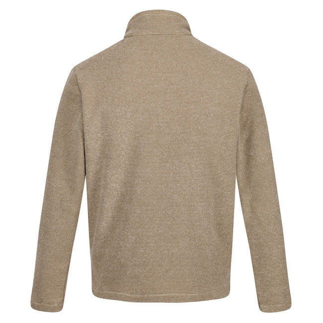 Gold Sand - Back - Regatta Mens Eilon Lines Fleece Jacket