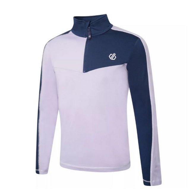 Moonlight Denim-Cosmic Blue - Side - Dare 2B Childrens-Kids Formate II Base Layer Top
