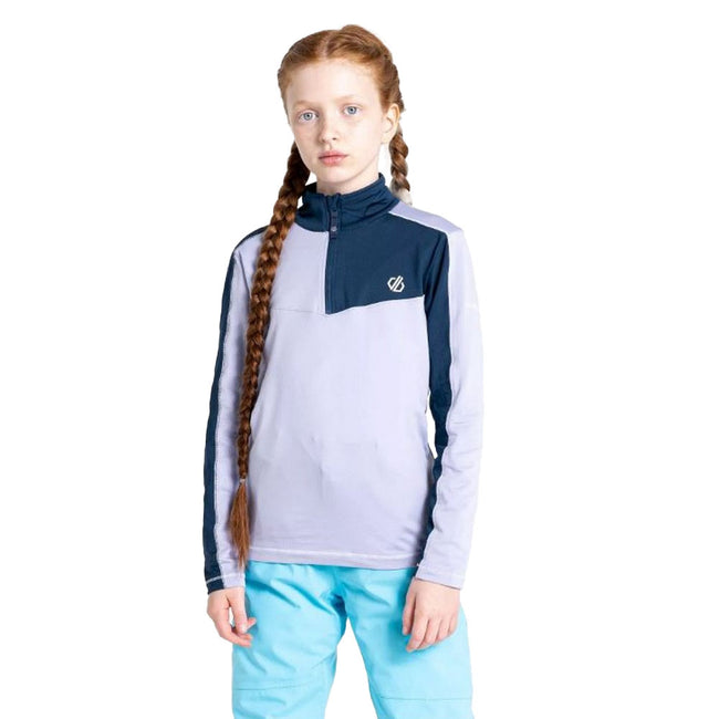 Moonlight Denim-Cosmic Blue - Lifestyle - Dare 2B Childrens-Kids Formate II Base Layer Top