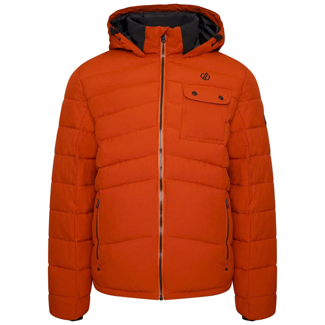 Burnt Brick - Front - Dare 2B Mens Endless III Padded Jacket