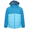 River Blue-Fjord - Front - Dare 2B Childrens-Kids Cheerful II Ski Jacket