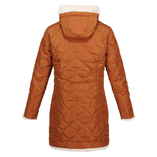 Copper Almond - Back - Regatta Womens-Ladies Caileigh Reversible Parka