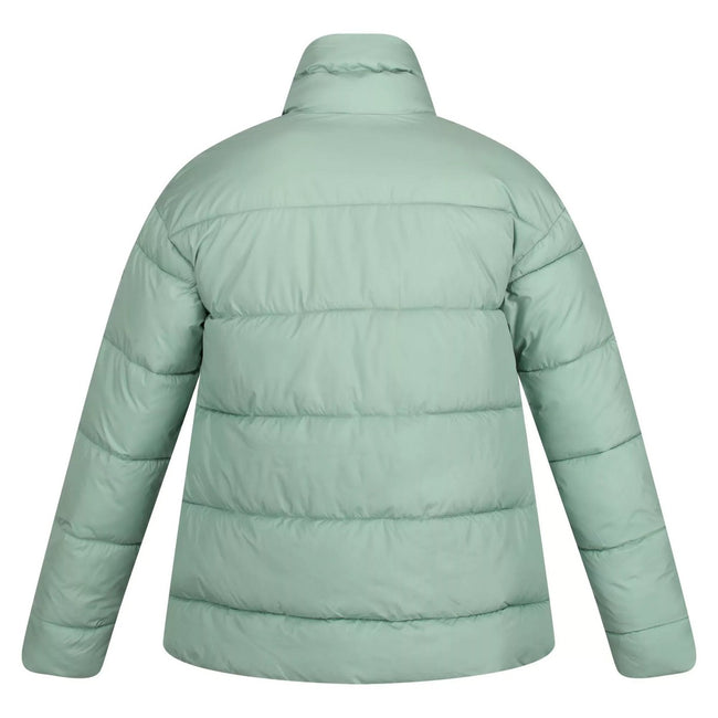 Basil Green - Back - Regatta Womens-Ladies Raegan Puffer Jacket