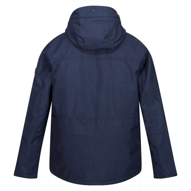 Admiral Blue - Back - Regatta Mens Highside VII Waterproof Jacket