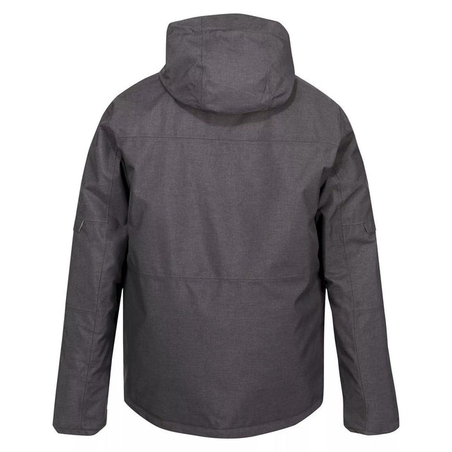 Dark Grey - Back - Regatta Mens Highside VII Waterproof Jacket