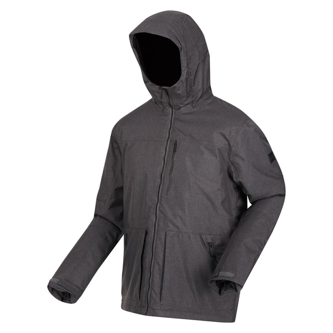 Dark Grey - Side - Regatta Mens Highside VII Waterproof Jacket