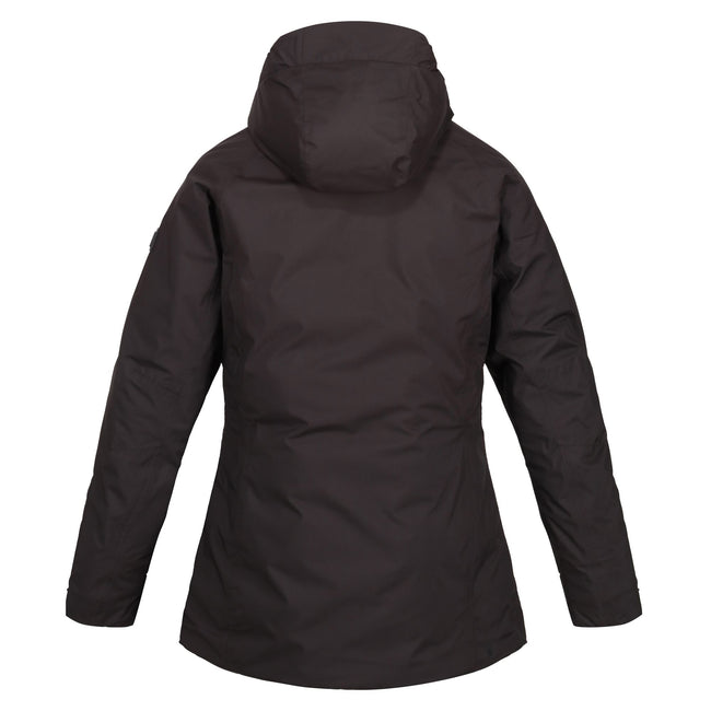 Black - Back - Regatta Womens-Ladies Sanda II Waterproof Jacket