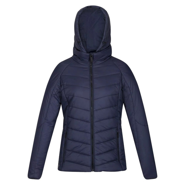 Navy - Front - Regatta Womens-Ladies Voltera Loft III Heated Jacket