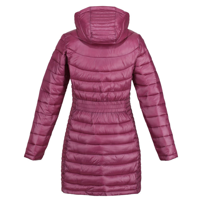 Amaranth Haze - Back - Regatta Womens-Ladies Andel III Lightweight Parka