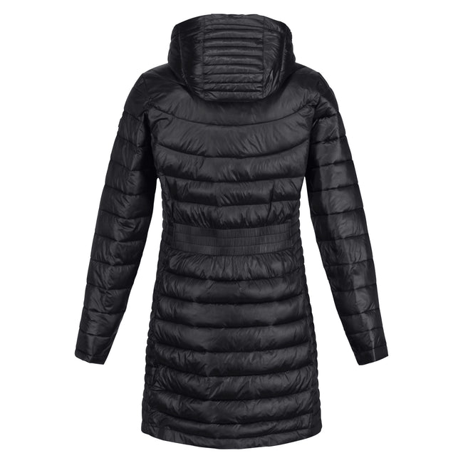 Black - Back - Regatta Womens-Ladies Andel III Lightweight Parka