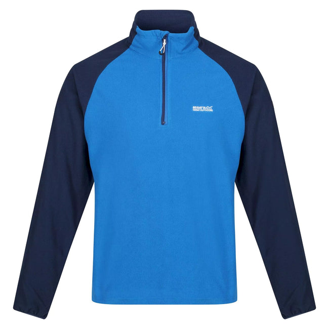 Skydiver Blue-Admiral Blue - Front - Regatta Mens Elson II Lightweight Fleece