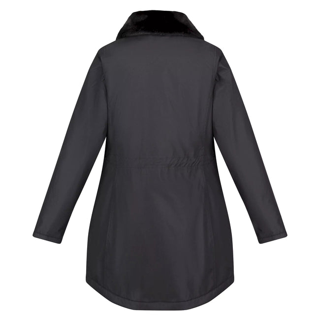 Black - Back - Regatta Womens-Ladies Renata Parka