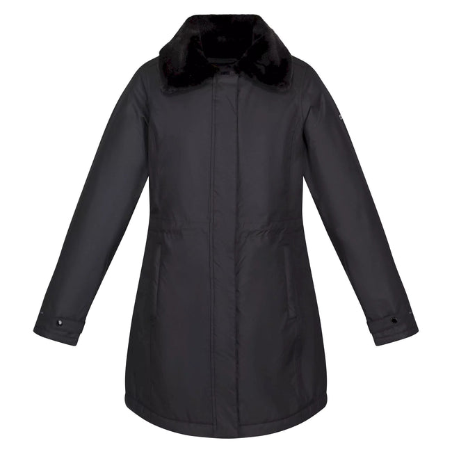 Black - Front - Regatta Womens-Ladies Renata Parka