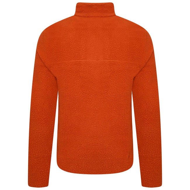 Burnt Brick - Back - Dare 2B Mens On Watch Borg Fleece Top